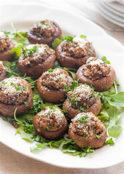 stufferd|stuffed mushroom recipes.